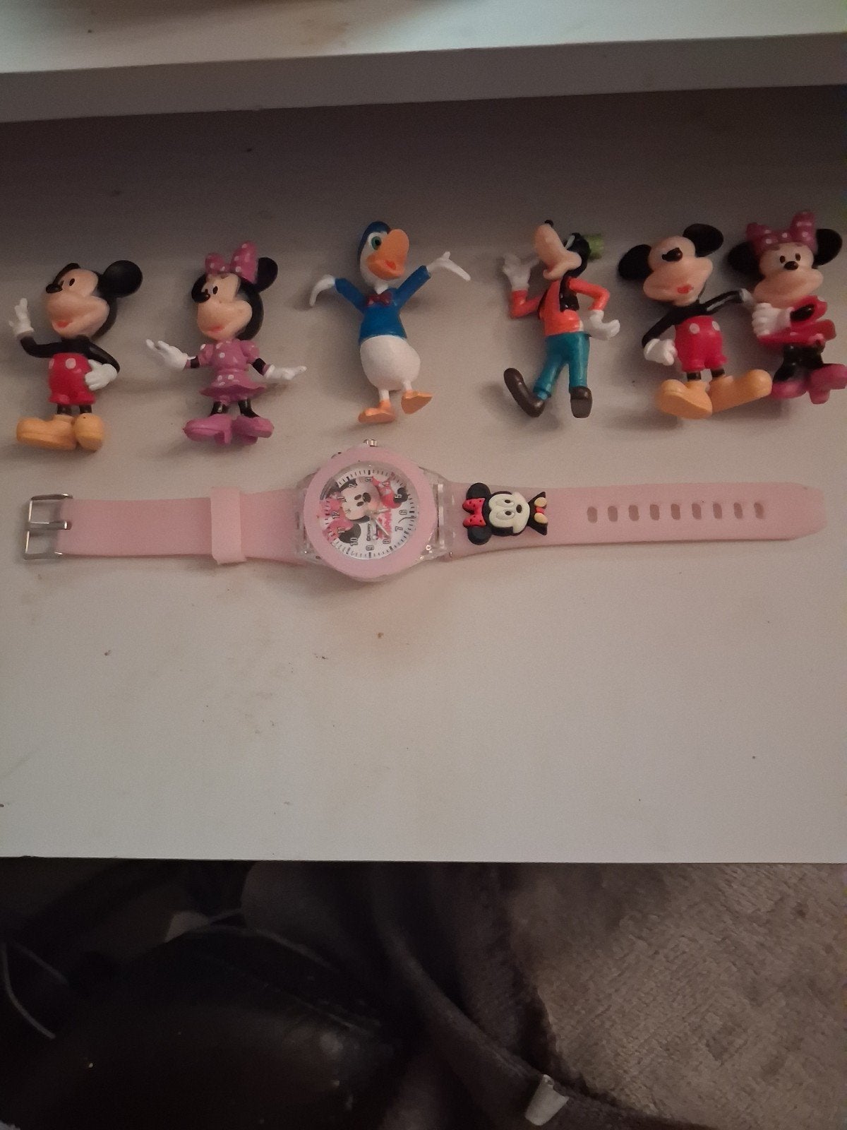 Disney Figuren en Horloge Set, Ophalen of Verzenden