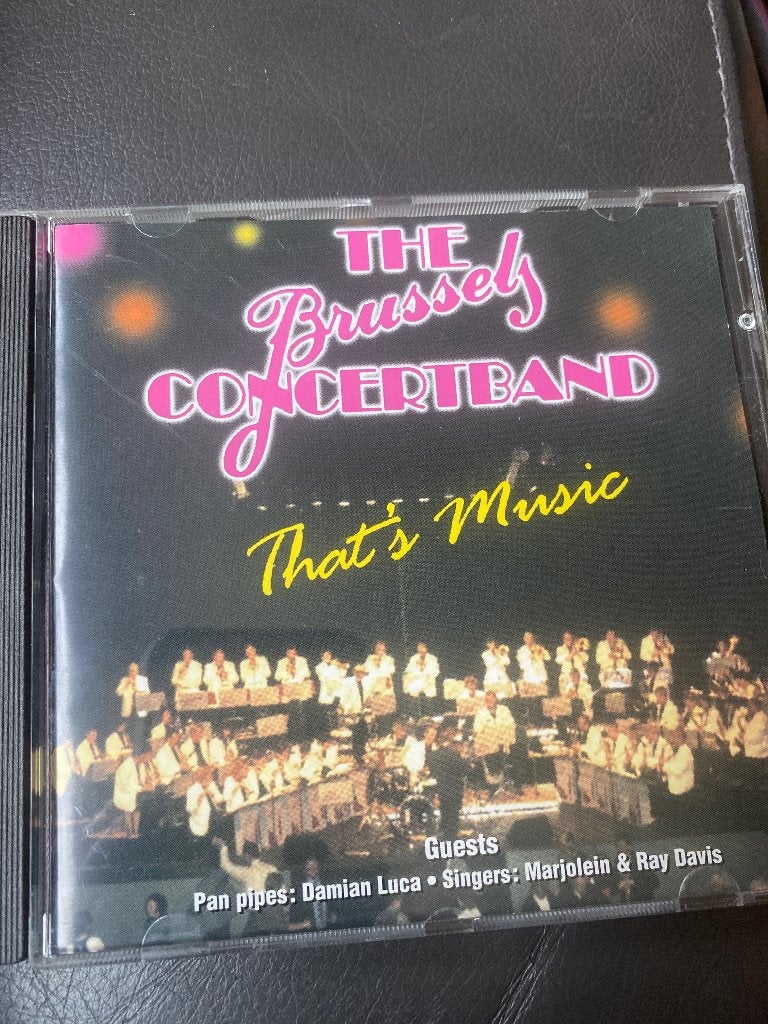The Brussels Concertband - That's Music CD, Gebruikt, Overige genres, Inclusief doosje, Ophalen of Verzenden