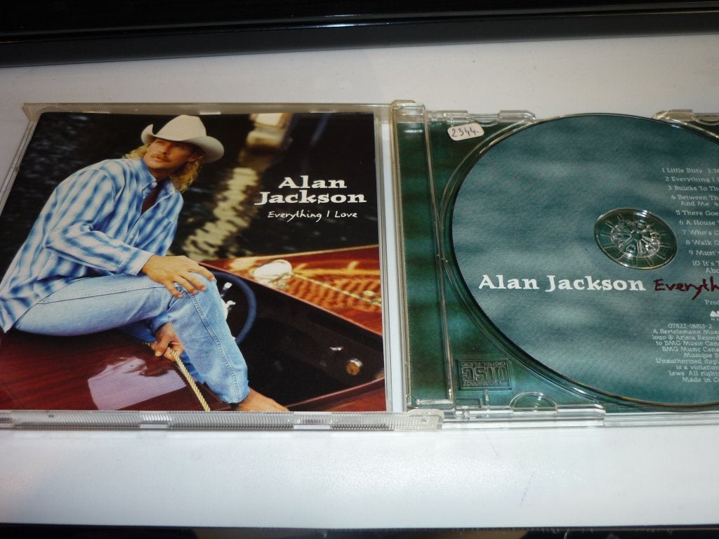 Alan Jackson - Everything I Love CD (Country, Album), Cd's en Dvd's, Inclusief boekje, Ophalen of Verzenden, Zo goed als nieuw