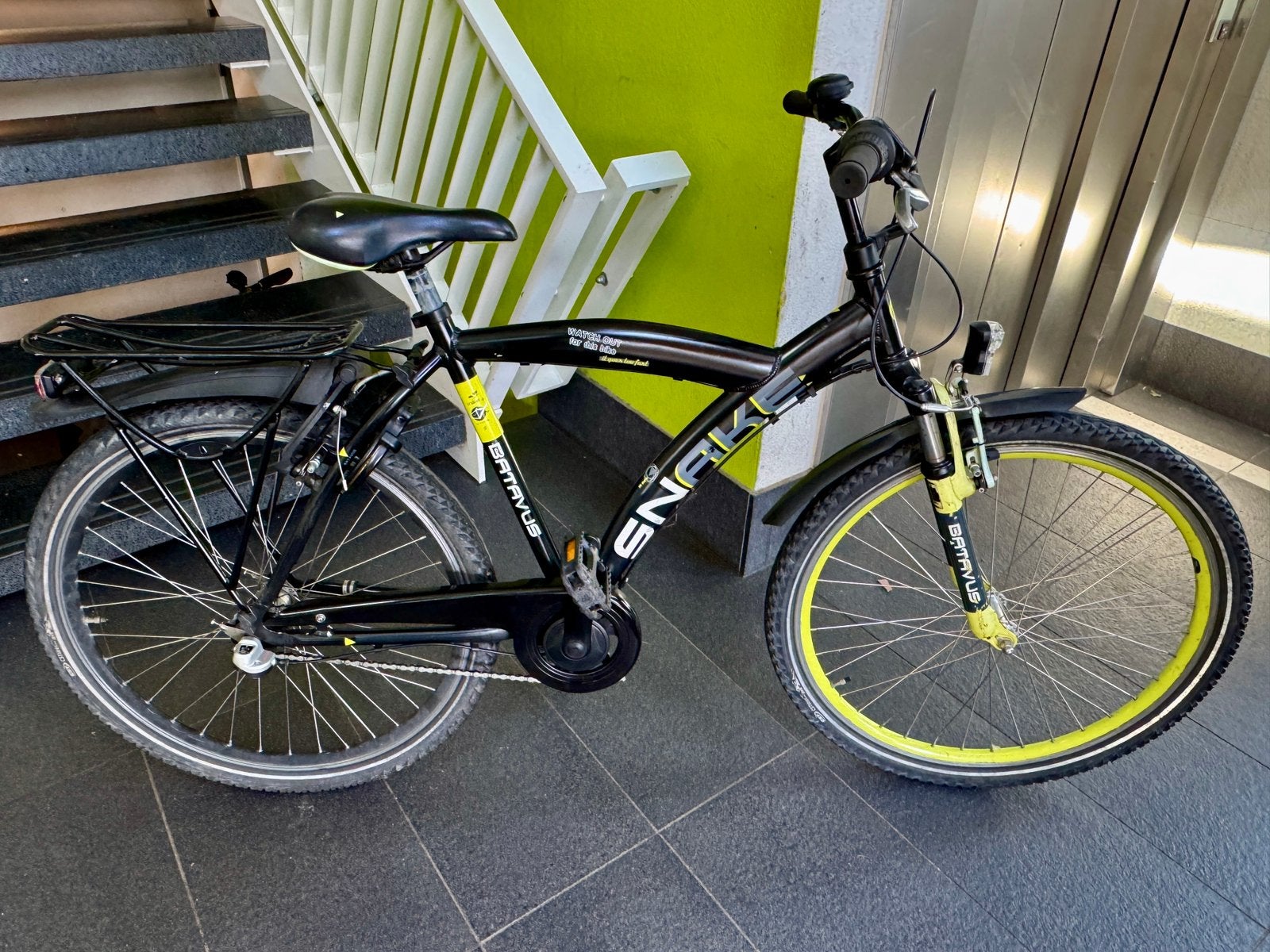 Batavus snake 26 inch, Ophalen of Verzenden, Gebruikt, 26 inch of meer, Versnellingen
