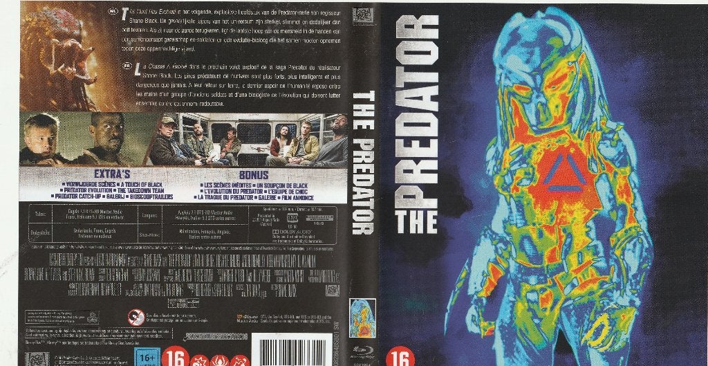 The predator blu ray ( ned. Ondert. ), Cd's en Dvd's, Blu-ray, Ophalen of Verzenden, Zo goed als nieuw, Actie