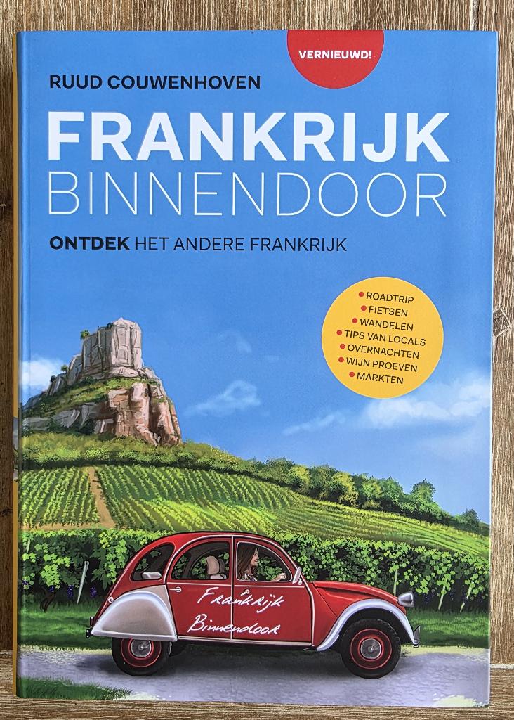 Frankrijk binnendoor - Ruud Couwenhoven, Boeken, Reisgidsen, Zo goed als nieuw, Reisgids of -boek, Europa, Overige merken, Ophalen of Verzenden