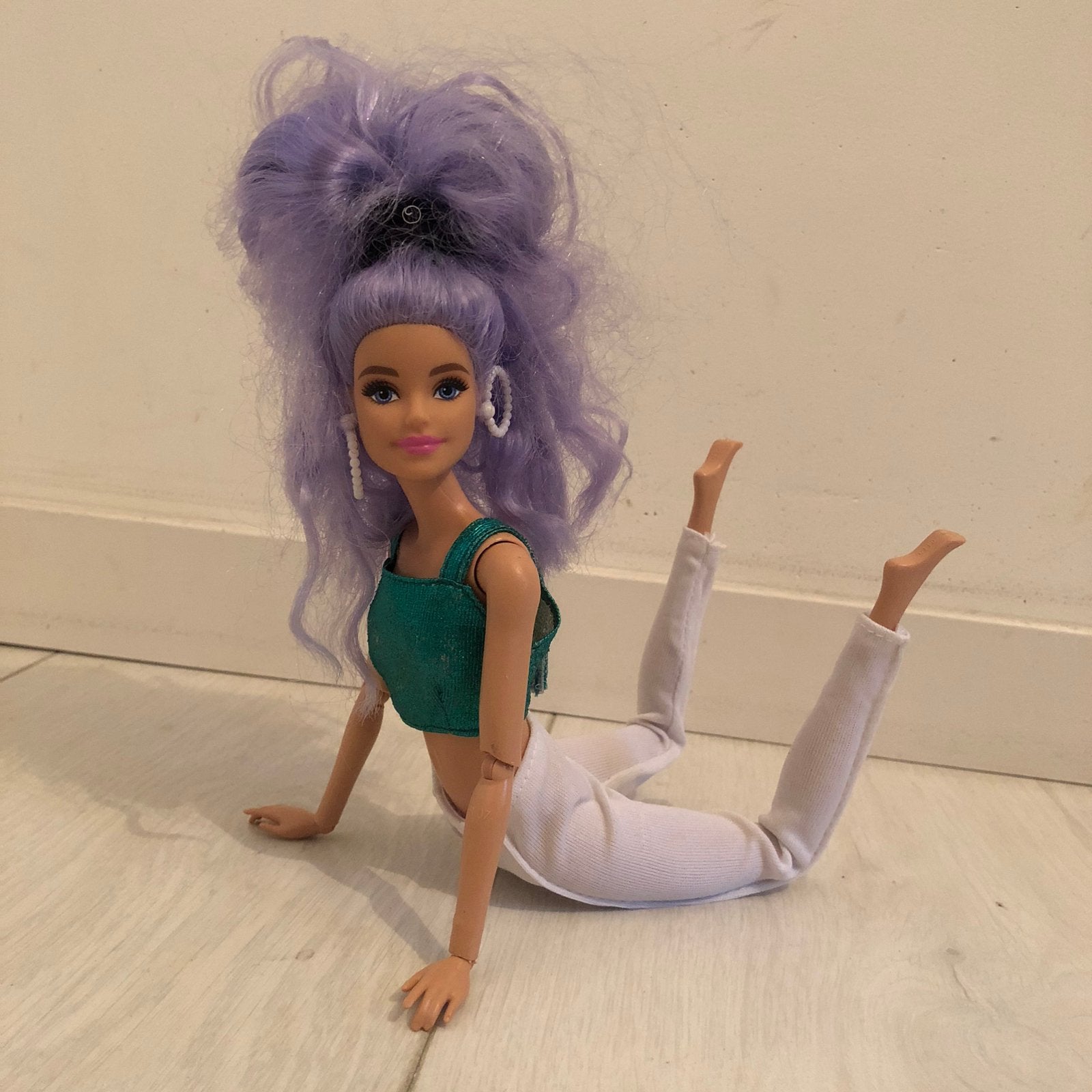Yoga Barbie van Mattel, Ophalen of Verzenden, Gebruikt, Barbie
