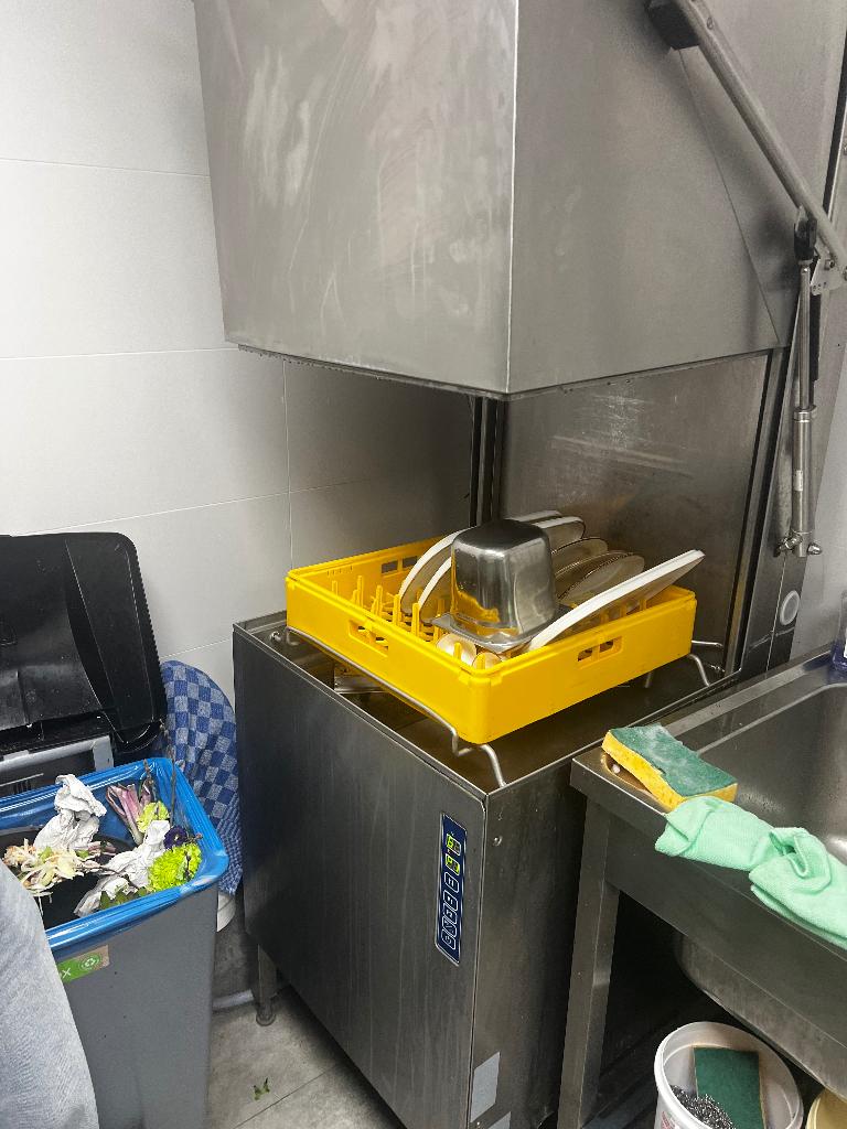 Rhima WD 7 korvenvaatwasmachine te koop, Ophalen, Gebruikt, Wassen en Drogen
