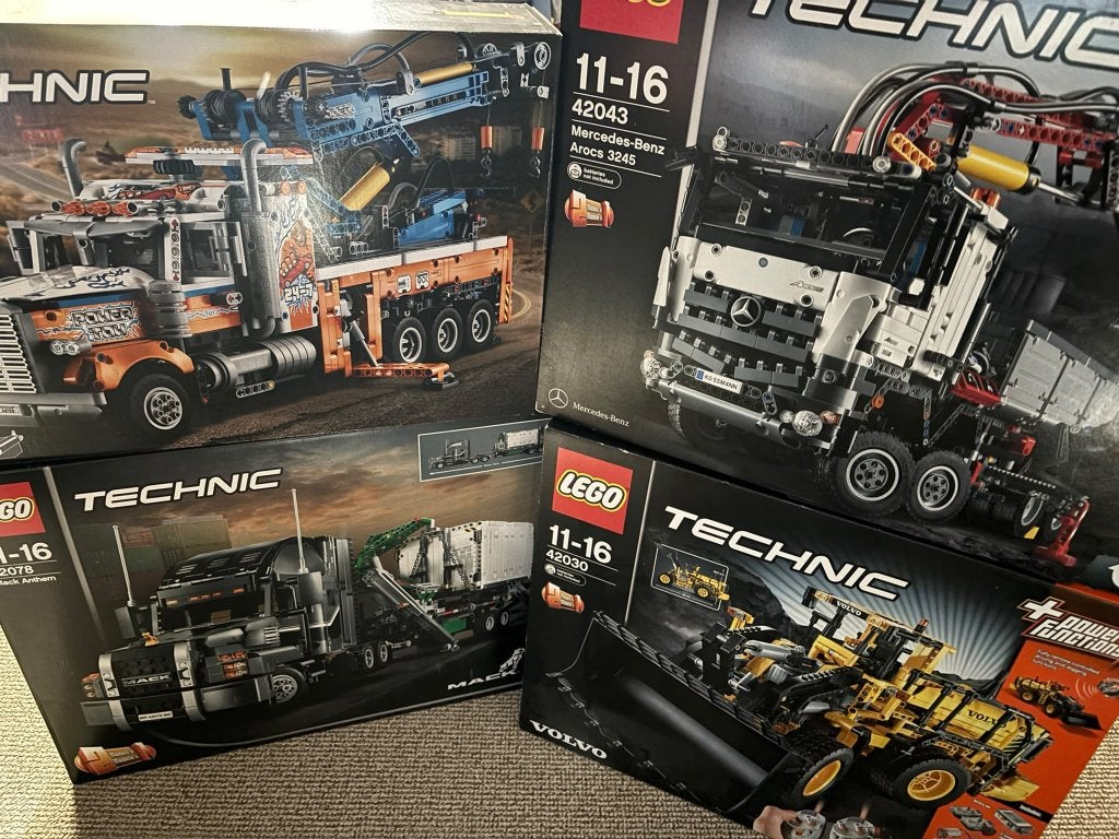 4 sets Technic Lego 42030, 42043, 42078, 42128, Ophalen, Lego, Zo goed als nieuw, Technic