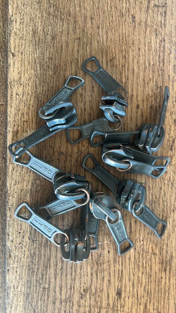 Vintage rits schuivers OPTI, Ophalen of Verzenden, Gebruikt