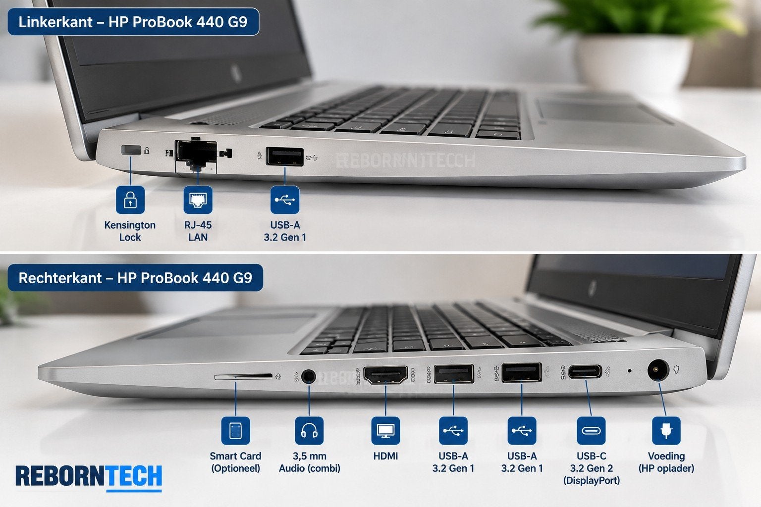 HP ProBook 440 G9 – Zo goed als nieuw, nooit gebruikt!, Computers en Software, 2 tot 3 Ghz, 14 inch, Ophalen of Verzenden, Zo goed als nieuw