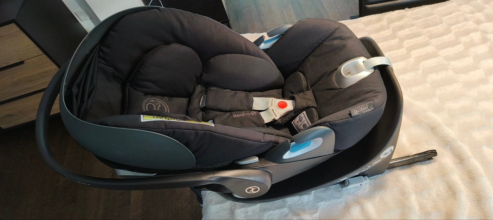 cybex cloud i size met base, Kinderen en Baby's, Autostoeltjes, Overige merken, Ophalen of Verzenden, Zo goed als nieuw, Isofix