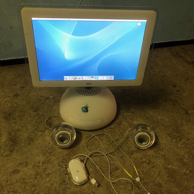 Apple imac g4 vintage computer, Computers en Software, Ophalen, Gebruikt, IMac, Onbekend