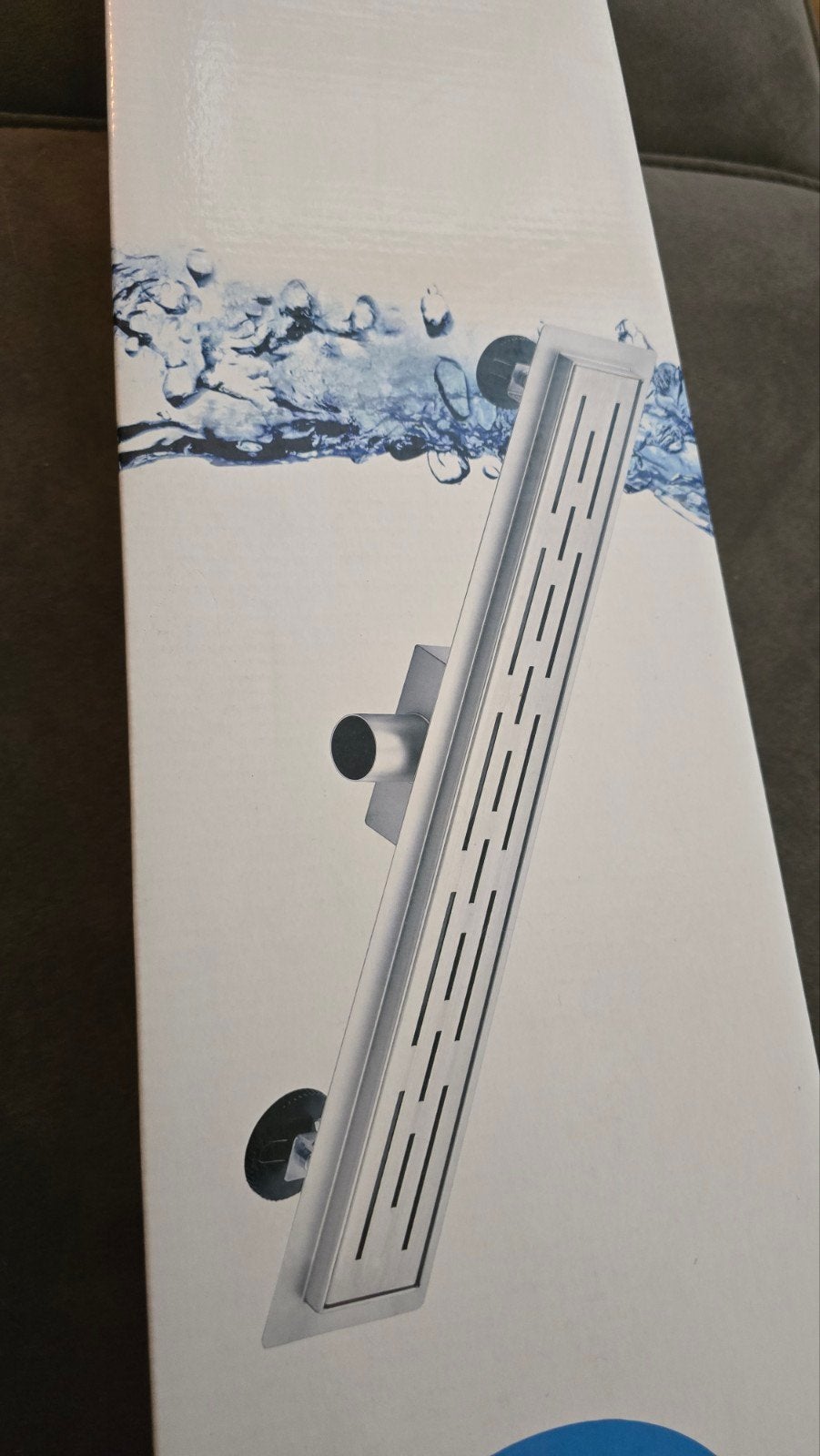 Luxe Douchegoot RVS 90cm - Nieuw in doos, Doe-het-zelf en Verbouw, Ophalen of Verzenden, Nieuw, Rvs, Douche