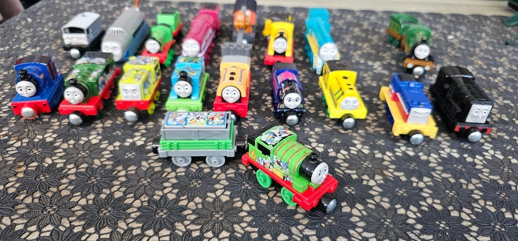 Thomas de trein take n play percy en wagon color set, Kinderen en Baby's, Speelgoed | Thomas de Trein, Ophalen of Verzenden, Zo goed als nieuw