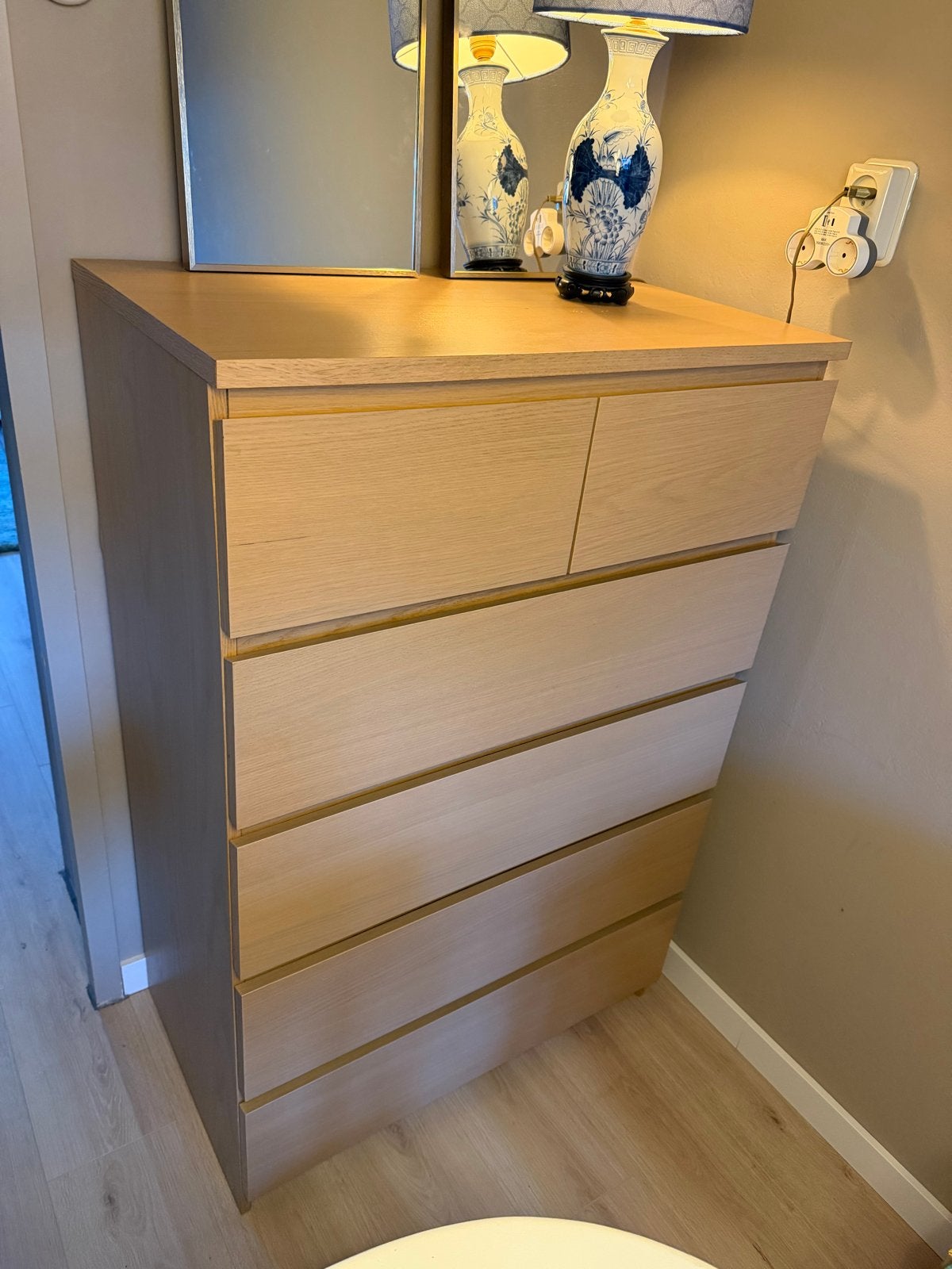 Nette IKEA MALM kast met 6 lades, Huis en Inrichting, Kasten | Ladekasten, Ophalen, Gebruikt, 5 laden of meer, 100 tot 150 cm