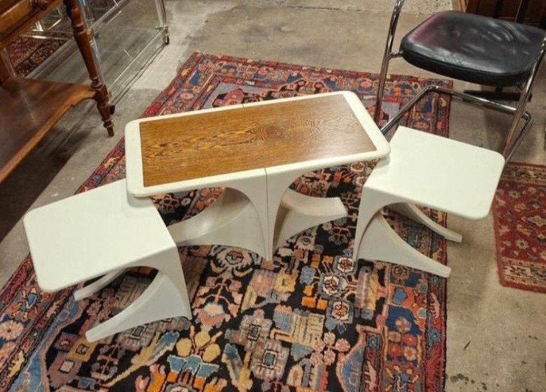 space age nesting tabels, Ophalen, Kunststof, ., .