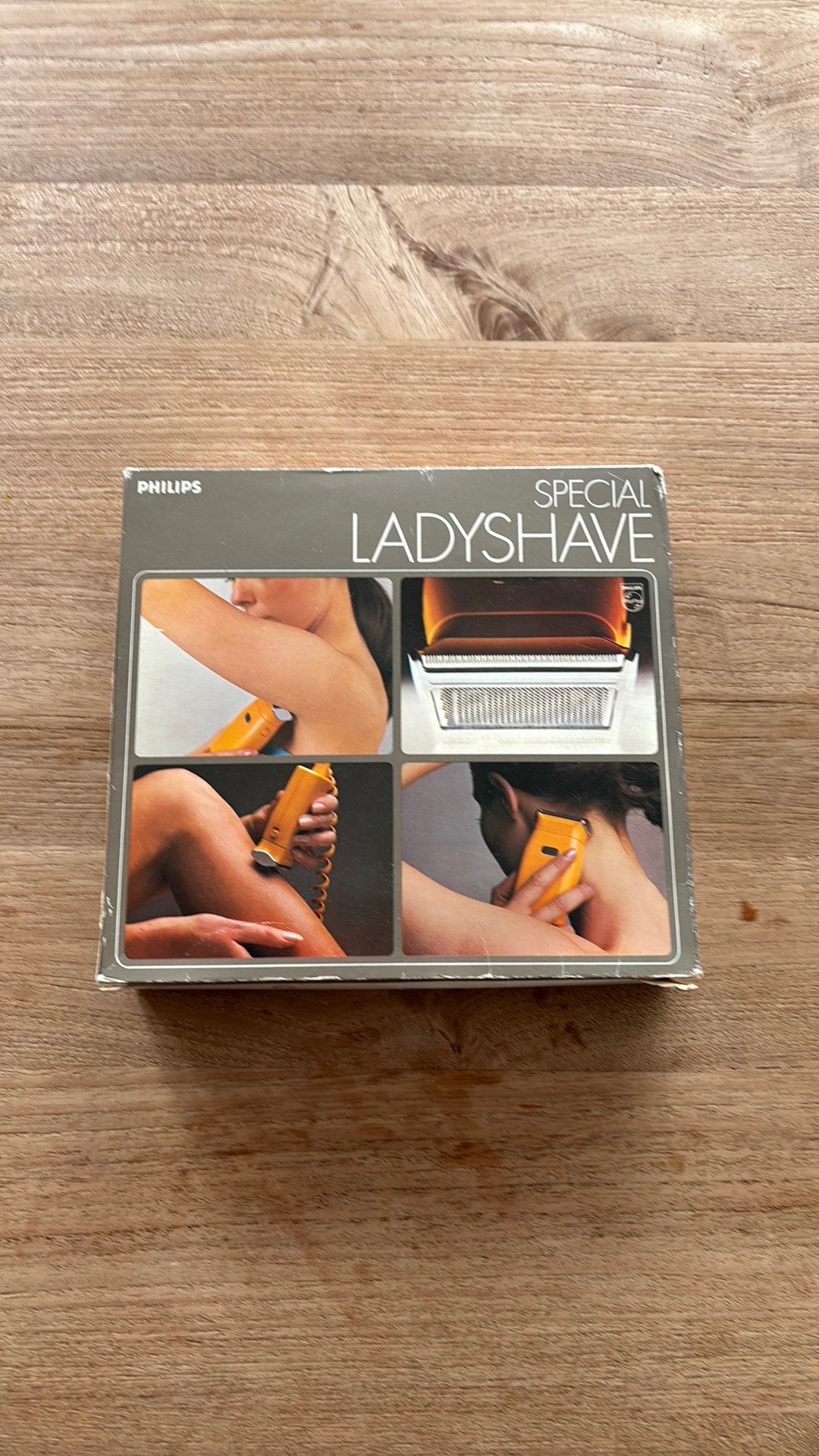 Philips ladyshave voor de retro liefhebber, Ophalen of Verzenden, Zo goed als nieuw, Haarverzorging