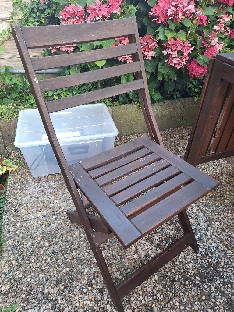 Gezocht: Applaro stoeltjes van IKEA, Ophalen, Zo goed als nieuw, Rechthoekig, Hout