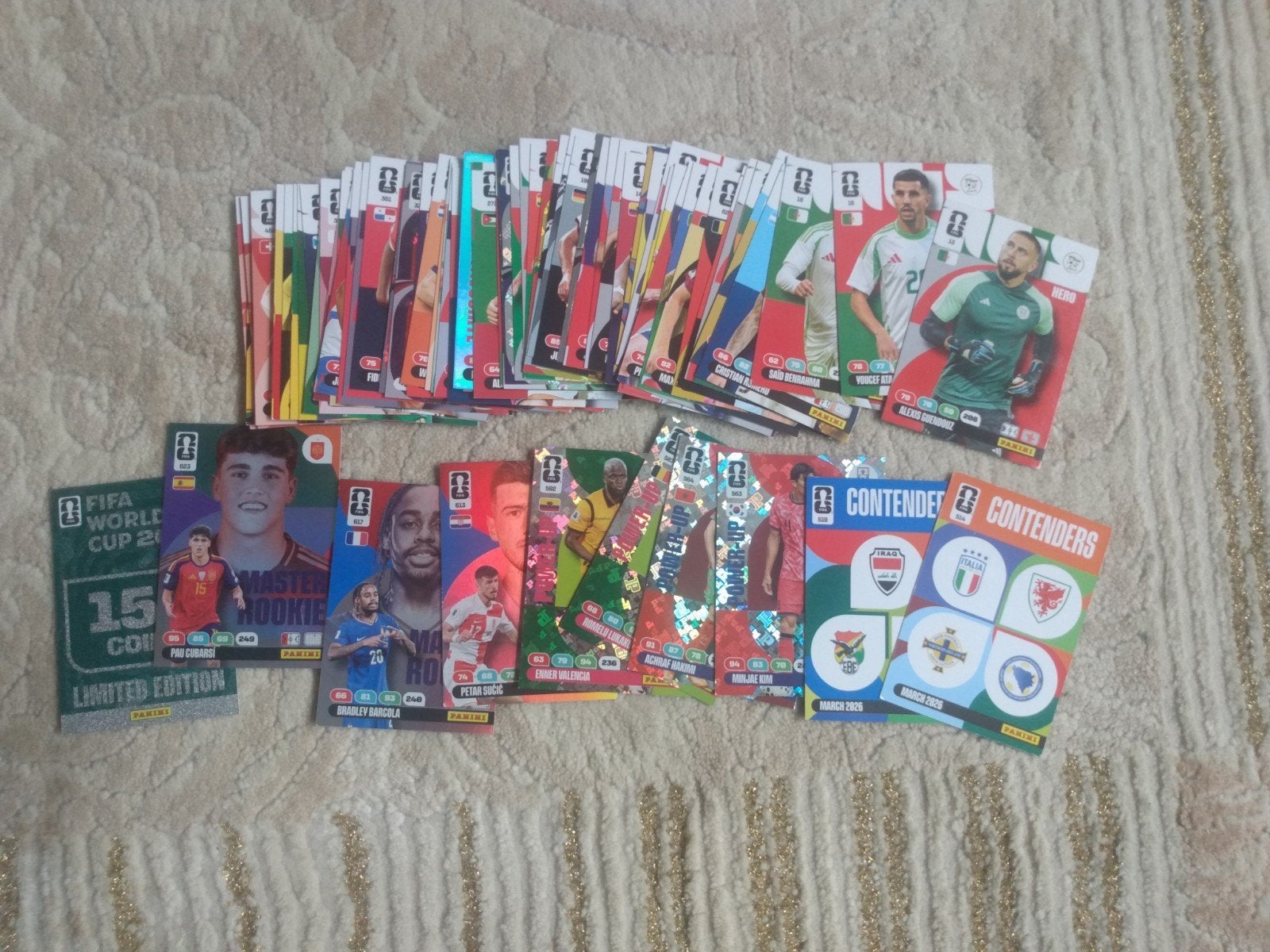73 kaarten Panini Adrenalyn XL wk 26, Ophalen of Verzenden, Nieuw, Buitenlandse clubs, Poster, Plaatje of Sticker