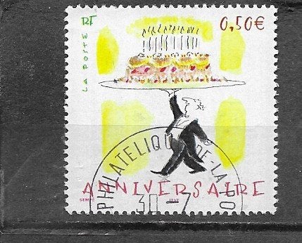Frankrijk,mi.3833, gestempeld, Verzenden, Gestempeld