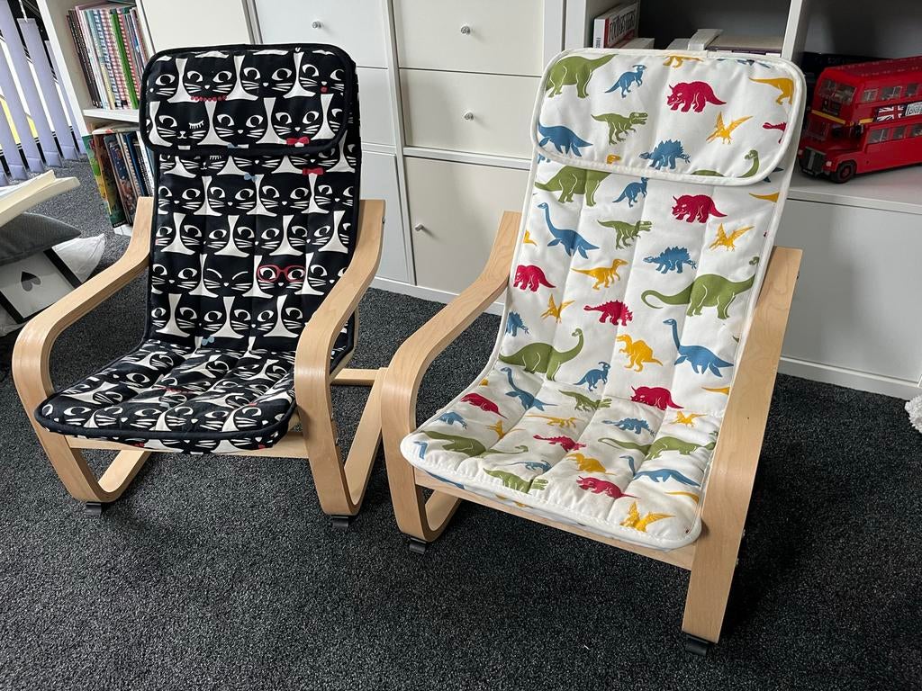 2 IKEA wipstoeltjes voor kinderen, Ophalen, Gebruikt, Wipstoel, Overige merken