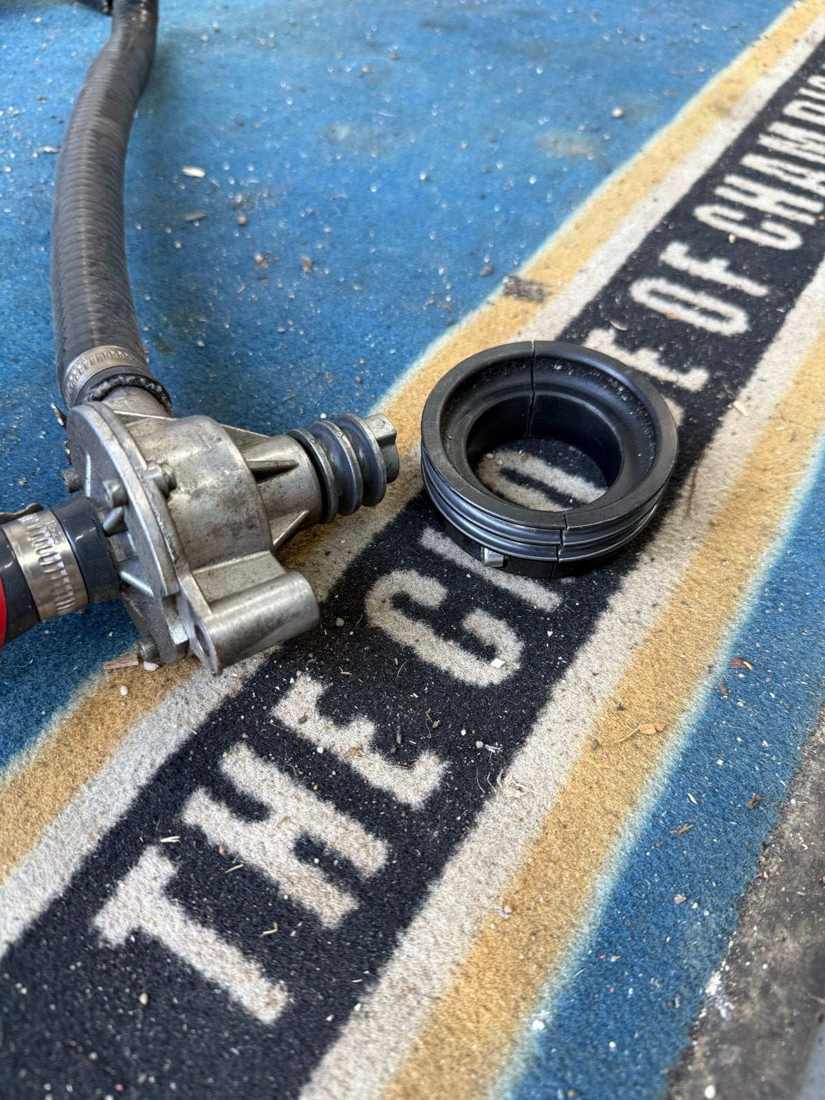 Kart Radiateur met slangen en waterpomp, Sport en Fitness, Ophalen of Verzenden, Gebruikt