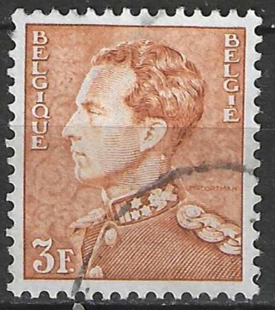 Belgie 1951/1952 - Yvert/OBP 847 - Leopold III (ST), Postzegels en Munten, Postzegels | Europa | België, Verzenden, Gestempeld