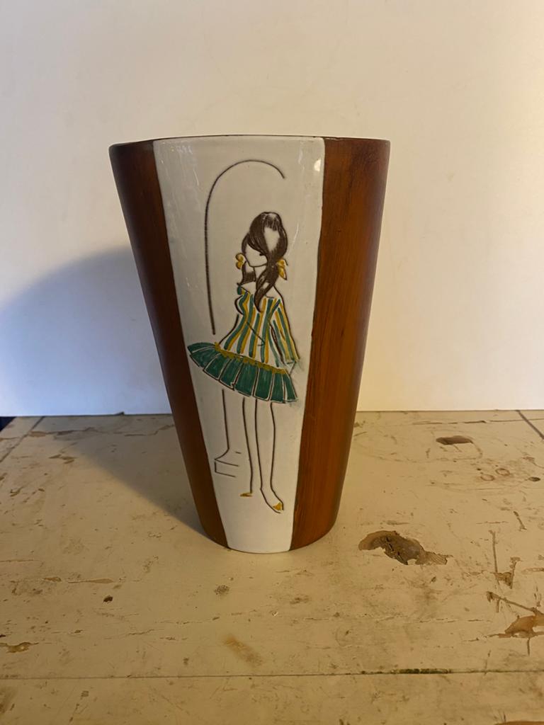 Vintage Vaas Aalten Cozijn & Pool, Ophalen of Verzenden