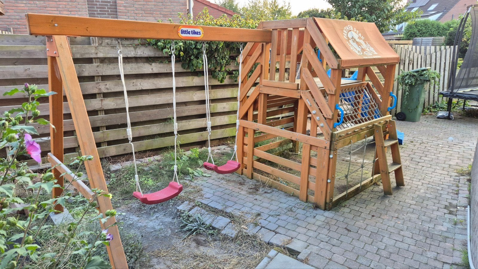 Goedkoop! Little Tikes Panther Peak speeltoestel, Ophalen, Gebruikt, Schommel