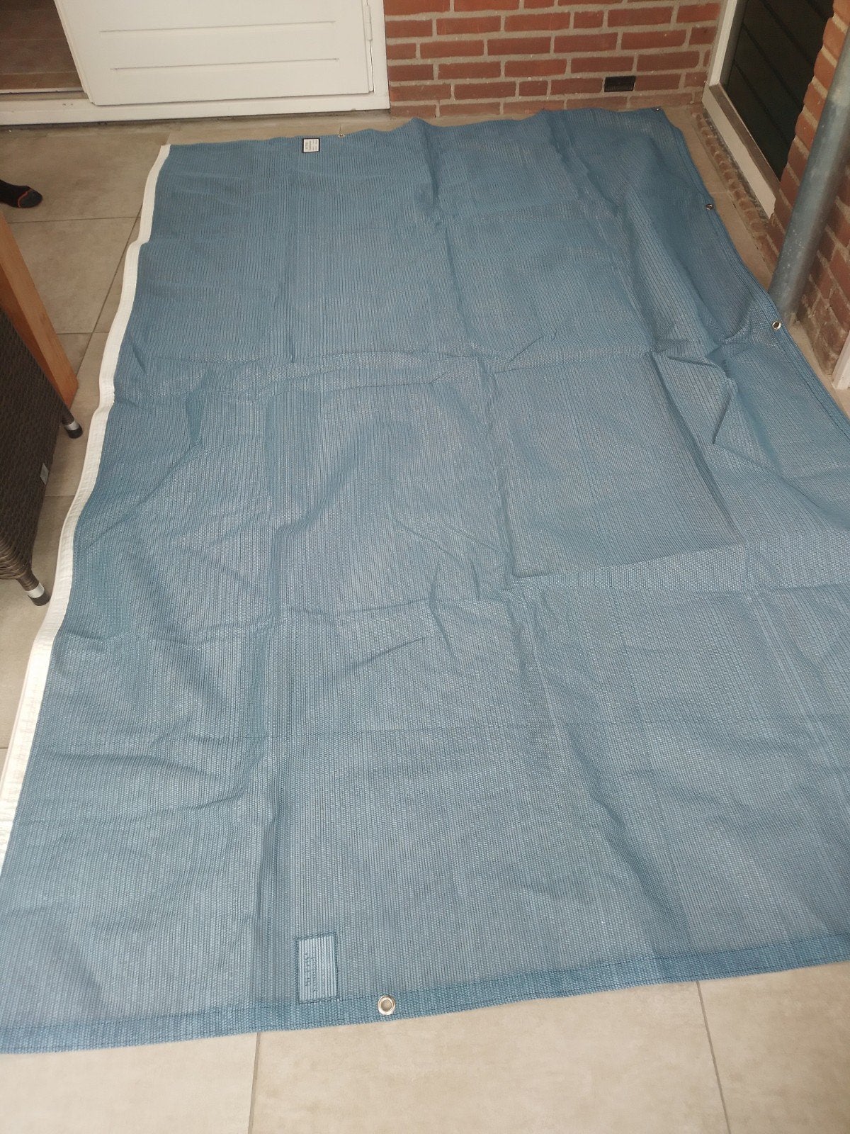 Bupho Sunblocker 2.80m x 1.80m blauw - Nieuw, Caravans en Kamperen, Caravan accessoires, Ophalen of Verzenden