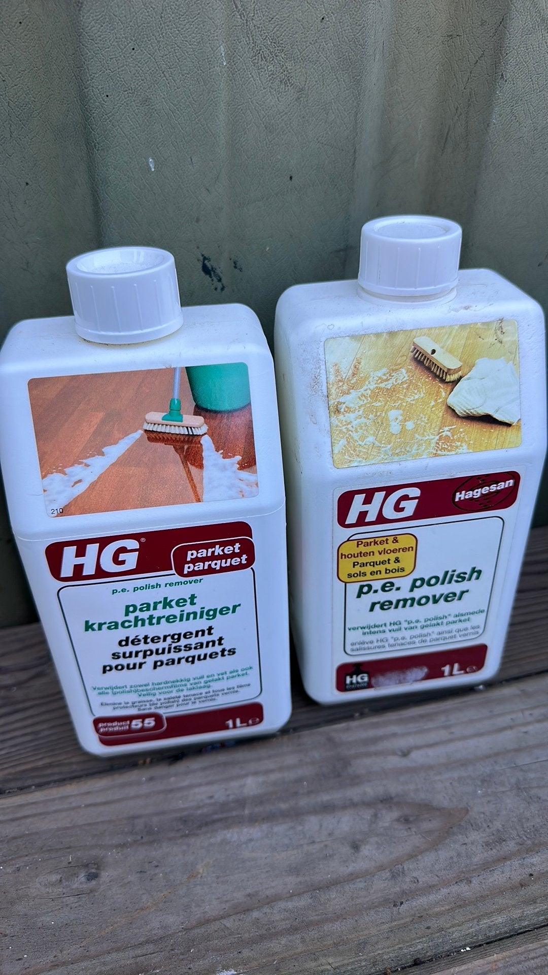 HG Parket reiniger en polish remover, Ophalen of Verzenden, Schoonmaakmiddel