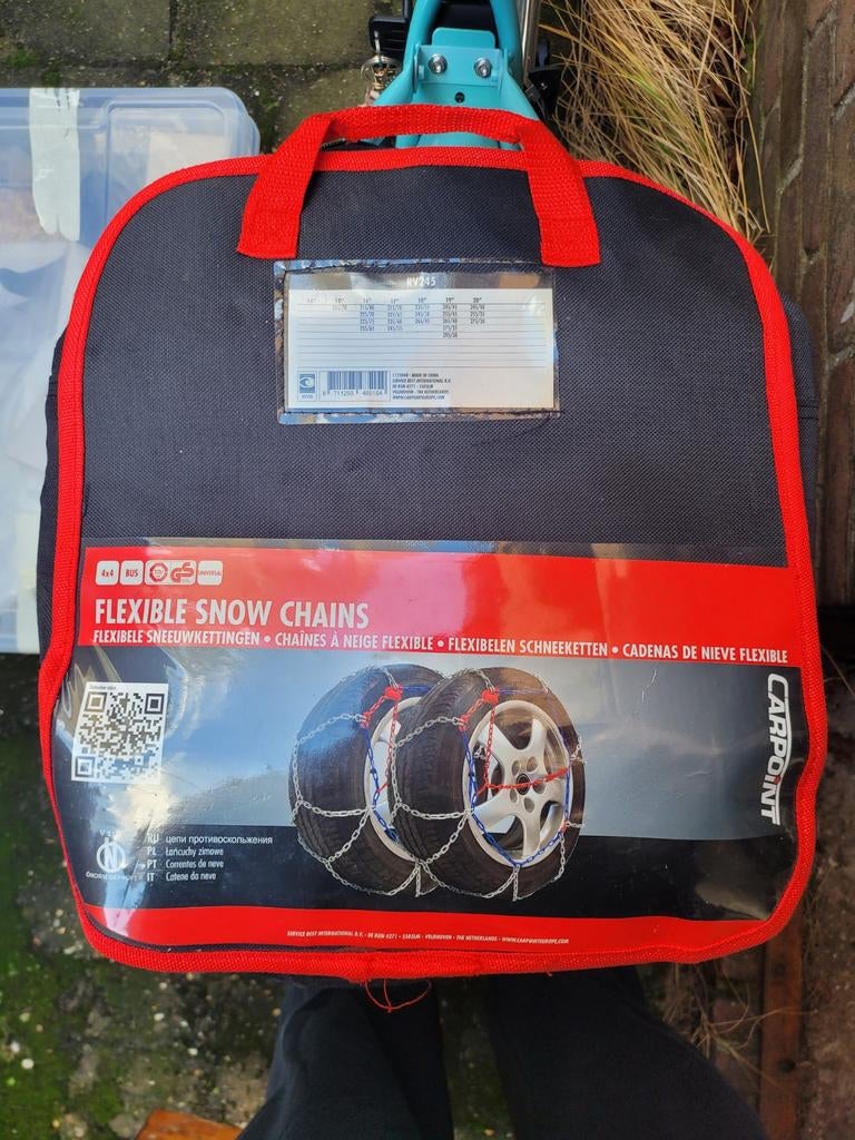 Carpoint Flexible Sneeuwkettingen RV245, Auto diversen, Sneeuwkettingen, Ophalen, Nieuw