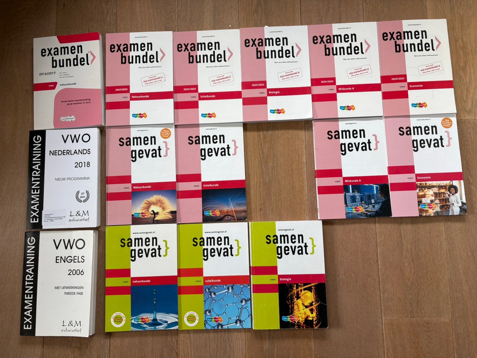 VWO Examentraining & Samengevat Boeken - Diverse Vakken, Boeken, Ophalen of Verzenden, Zo goed als nieuw, VWO