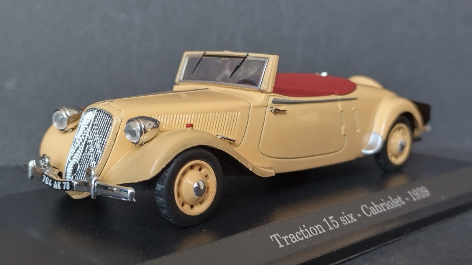 Citroen Traction Avant 15 Six Cabriolet 1939 1:43 Norev Pol, Auto, Verzenden, ., Nieuw