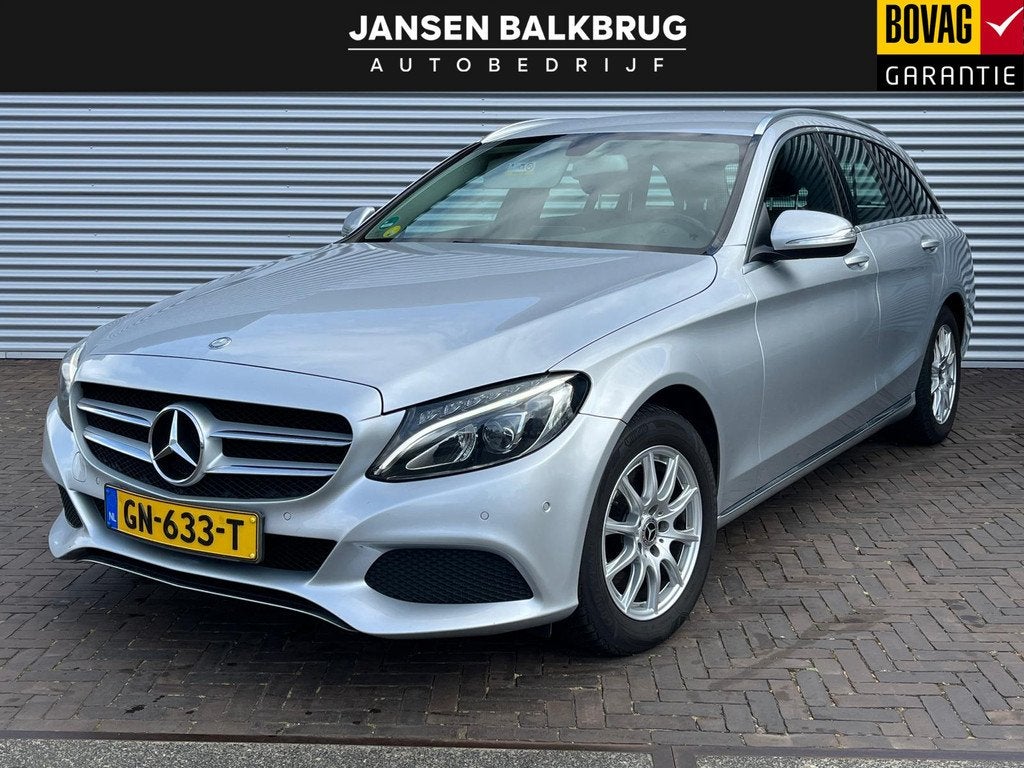Mercedes-Benz C-Klasse Estate 220 CDI Prestige (bj 2014), Auto's, Automaat, Achterwielaandrijving, 4 cilinders, Met garantie (alle)