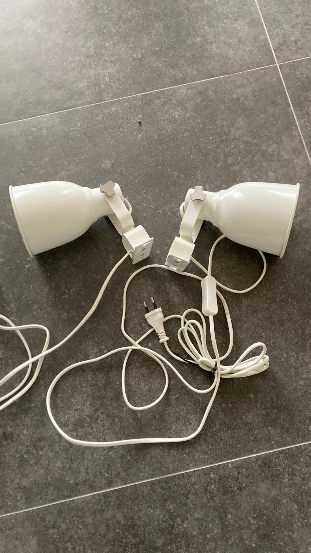 IKEA V1020 spotje wit - Max 7W, Wit, Gebruikt, Overige fittingen, Modern
