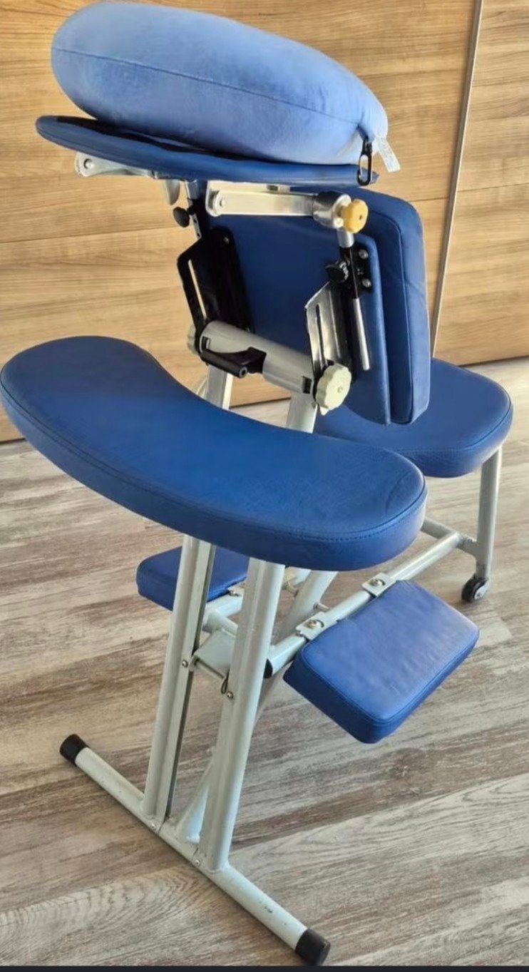 Massagestoel inklapbaar, Sport en Fitness, Ophalen, Gebruikt, Massagestoel of Kussen