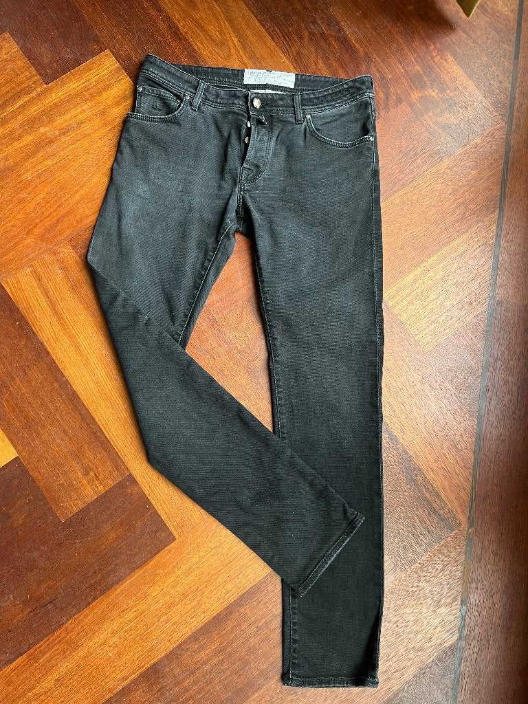 Jacob Cohen jeans / zwart, Verzenden, Zwart, Overige jeansmaten, Zo goed als nieuw