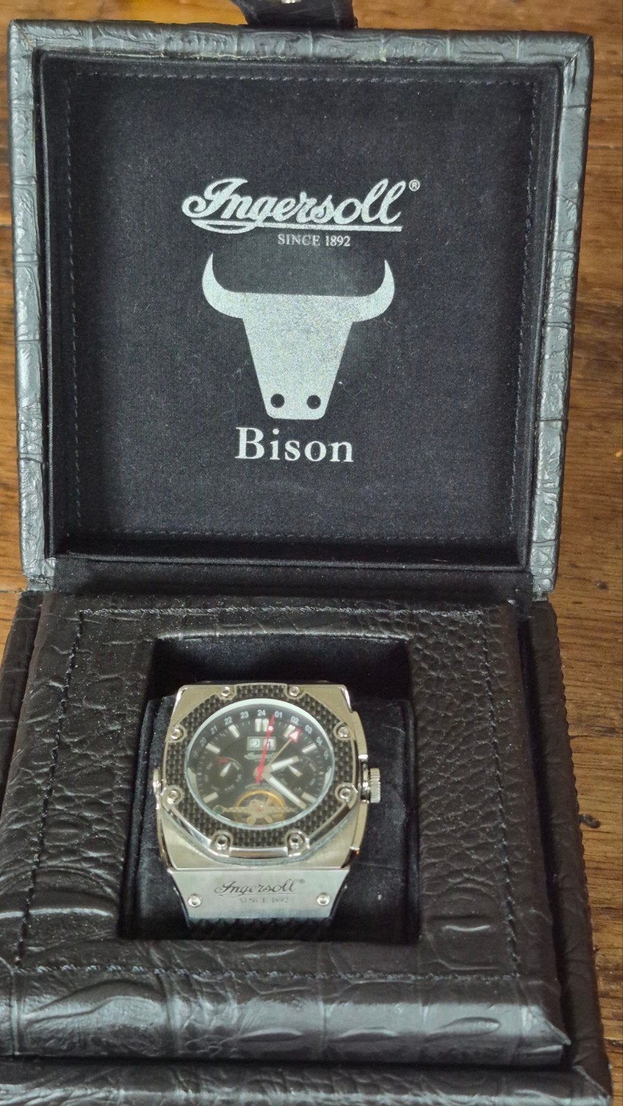 NIEUW!Ingersoll Bison IN1702BK Limited Edition Heren Horloge, Sieraden, Tassen en Uiterlijk, Horloges | Heren, Ophalen of Verzenden
