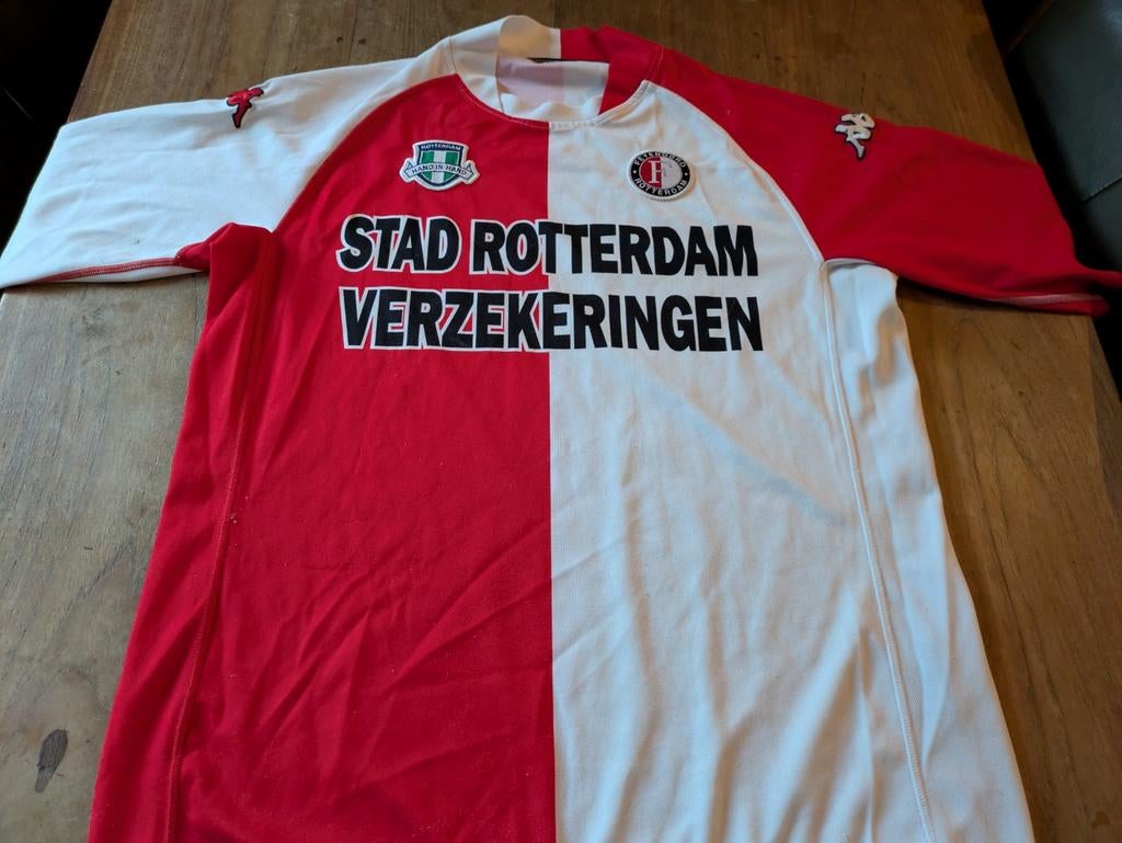 Voetbalshirt Feyenoord vintage shirt 2003 Zeer Mooi, Maat XL, Ophalen of Verzenden, Zo goed als nieuw, Shirt