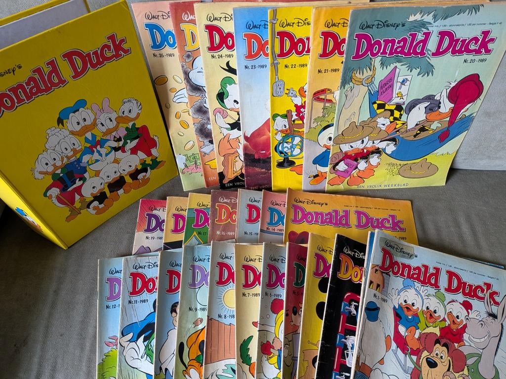 Donald Duck weekbladen 1989, Ophalen, Gebruikt