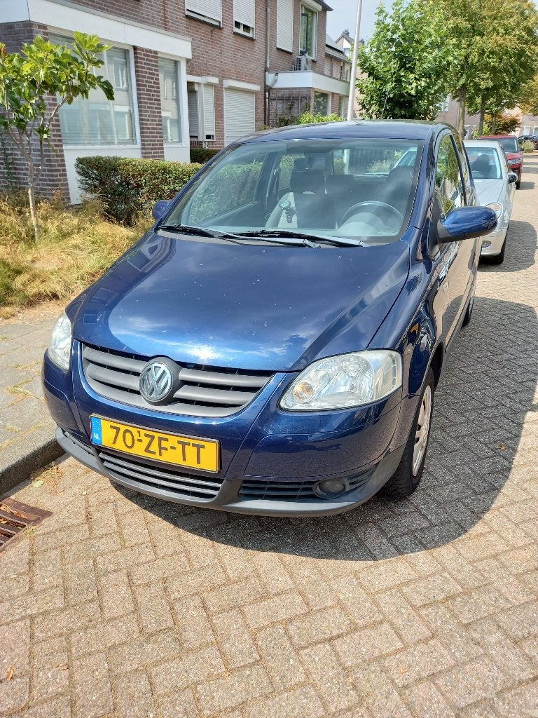 Volkswagen Fox 1.2 40KW 2008 Blauw, Voorwielaandrijving, Stof, 969 kg, 1198 cc