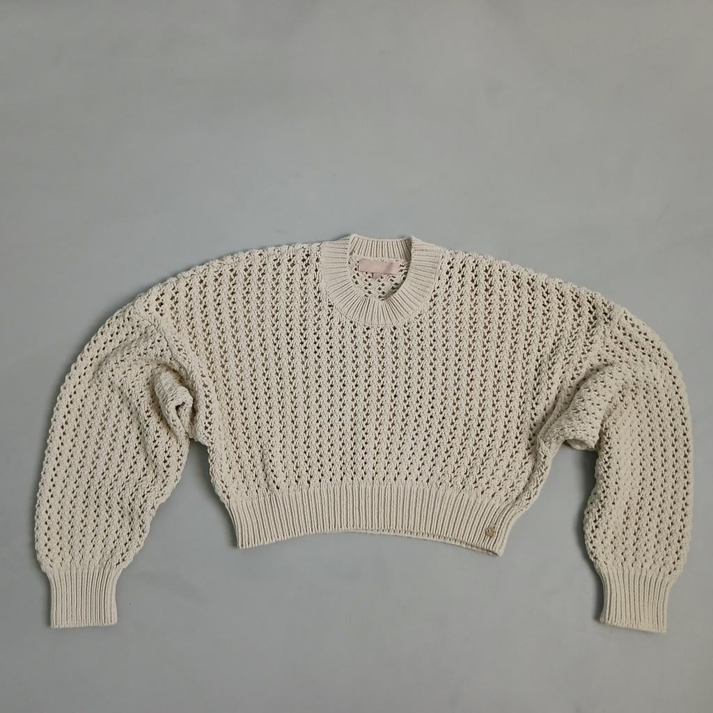 Josh V Cropped Top Beige / Sand Maat M Zgan, Maat 38/40 (M), Beige, Ophalen of Verzenden, Zo goed als nieuw