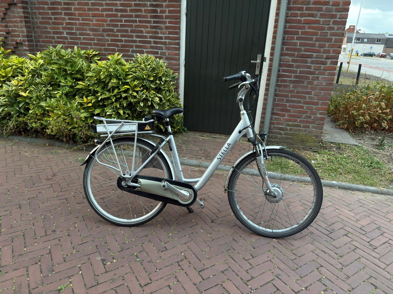 Elektrische fiets Stella Milano elektronische Dames Fiets, Gebruikt, 51 tot 55 cm, 30 tot 50 km per accu, Ophalen