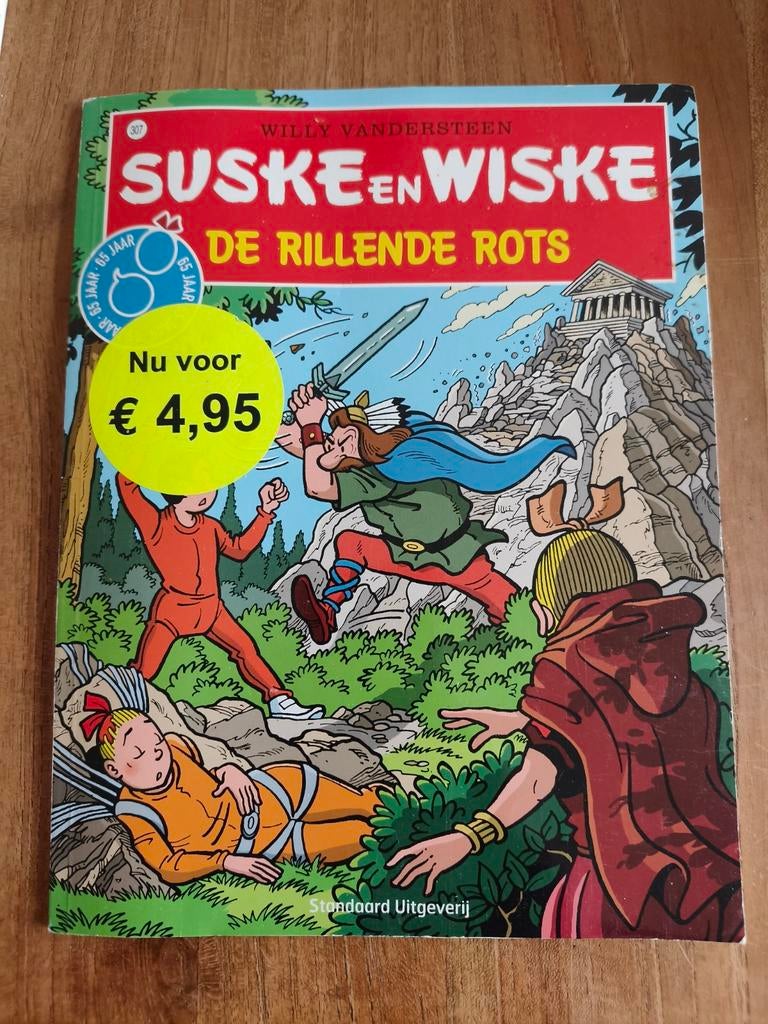 Suske en Wiske - De Rillende Rots, Ophalen of Verzenden
