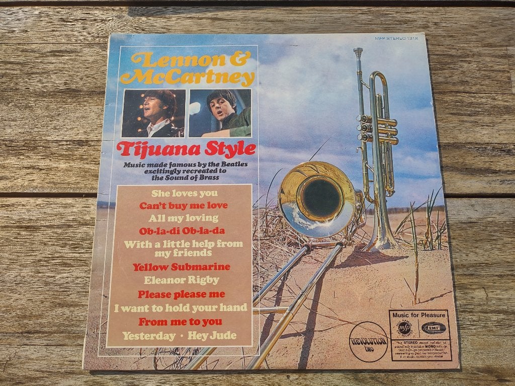 Lp - The Torero Band - Lennon & McCartney Tijuana Style, Ophalen of Verzenden, Zo goed als nieuw, LP, Latijns-Amerikaans