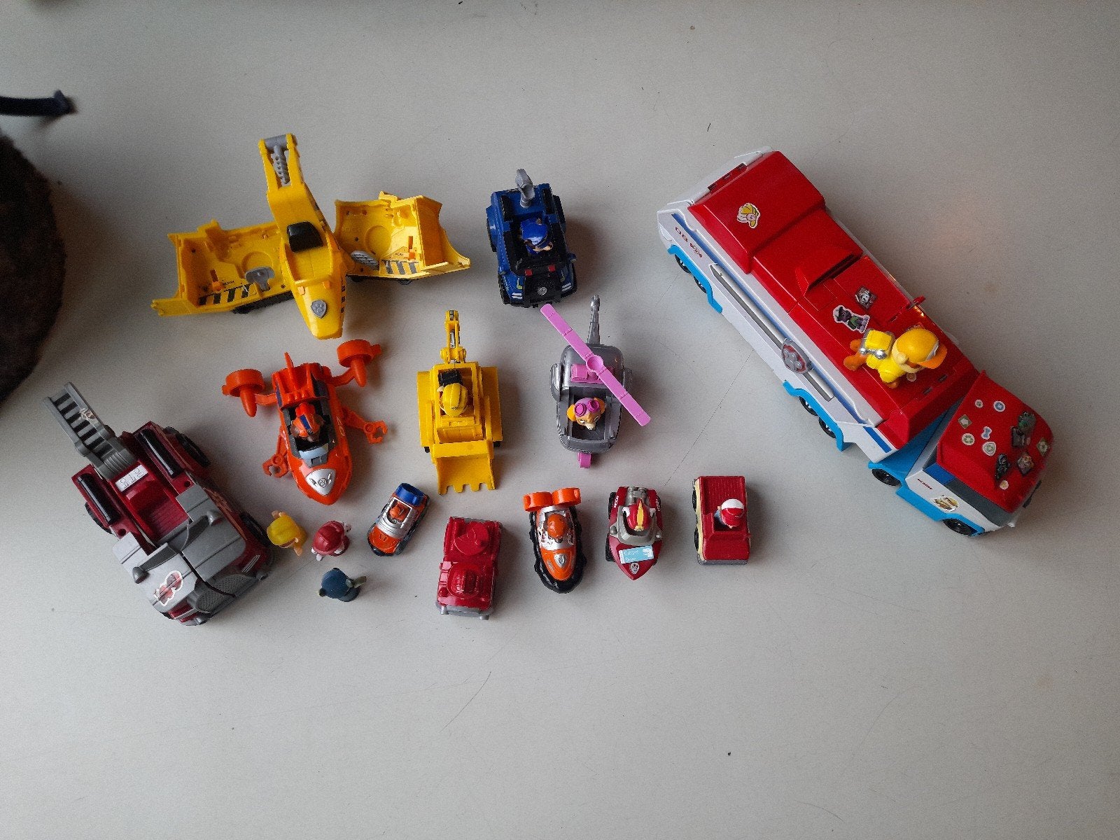 Diverse Paw Patrol Voertuigen Collectie, Ophalen, Gebruikt