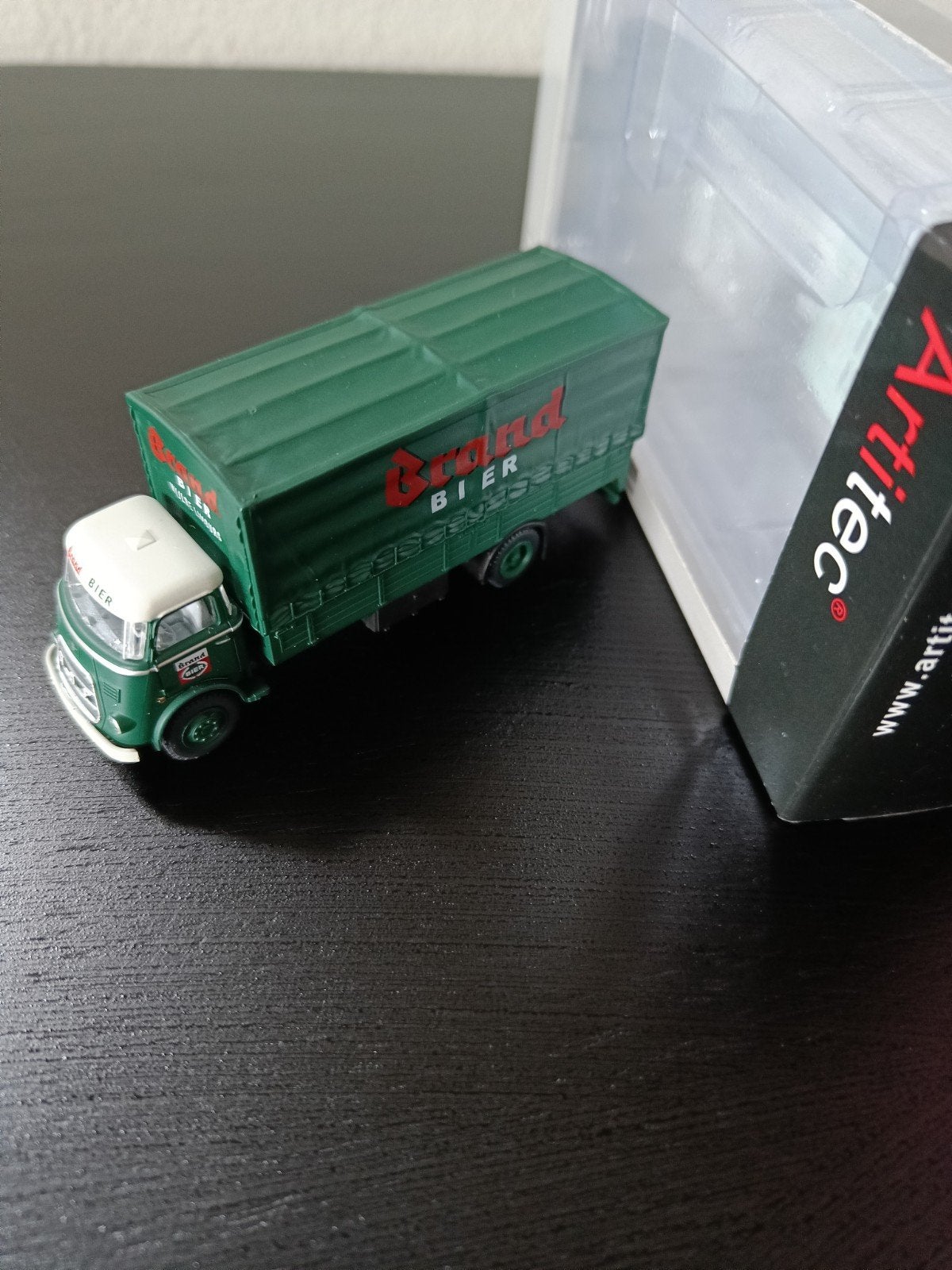 Artitec Daf 1959 Brand bier 1:87, Ophalen of Verzenden, Zo goed als nieuw, Bus of Vrachtwagen, Overige merken