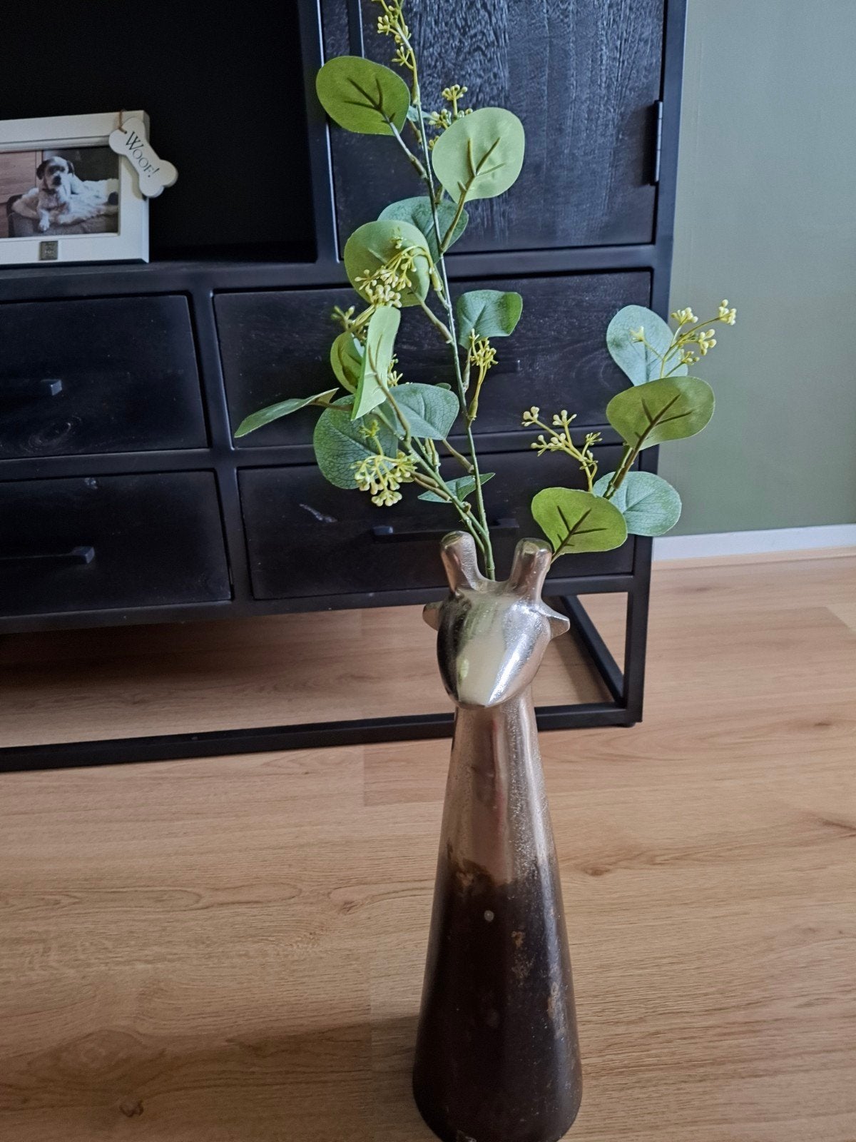 Nieuw giraffe vaas, Huis en Inrichting, Ophalen, Nieuw