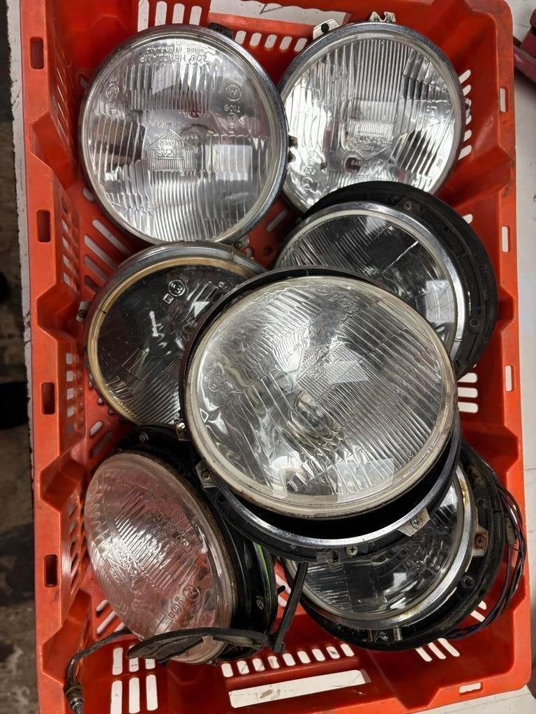 Lucas 7 inch koplampen - Classic Mini Cooper, Auto diversen, Overige Auto diversen, Ophalen