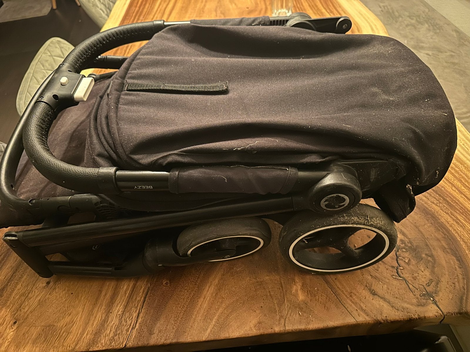Cybex Beezy Buggy - Zwart, Ophalen of Verzenden, Gebruikt, Overige merken