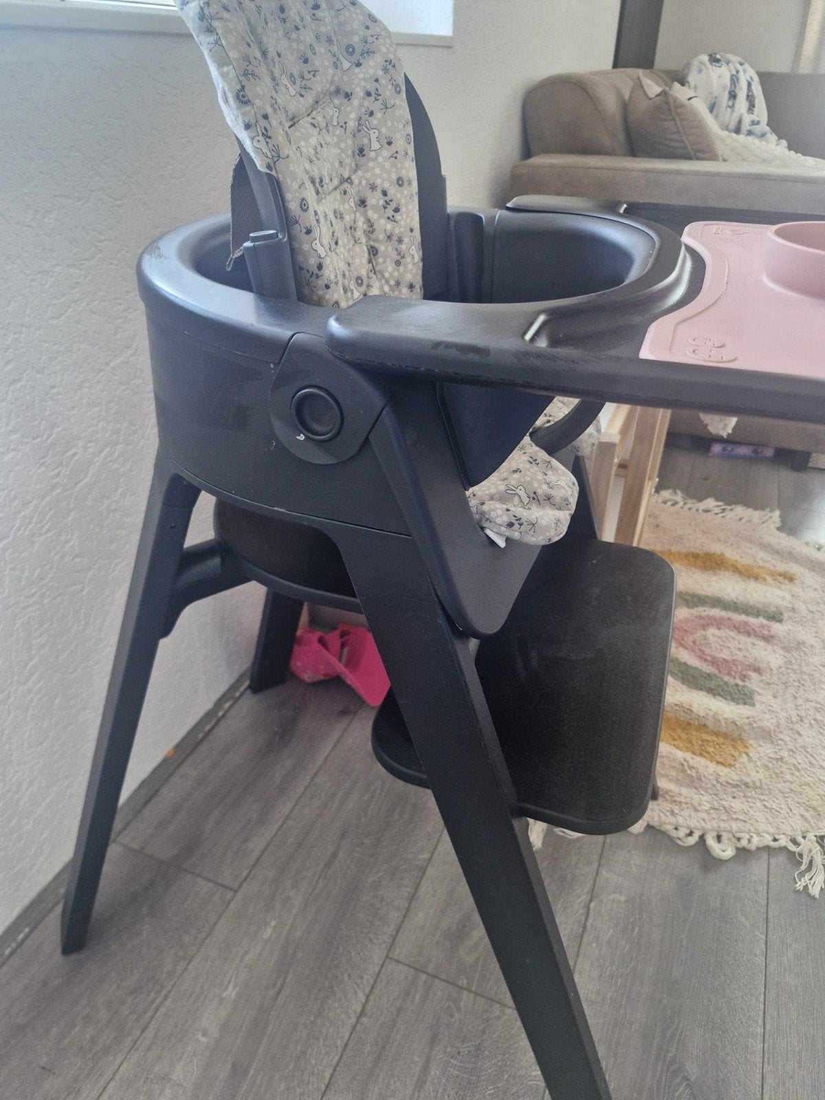 Stokke set, Ophalen, Zo goed als nieuw, Meegroeistoel