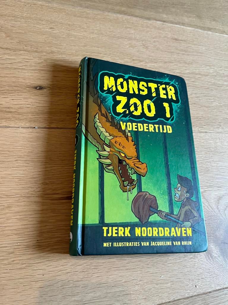Monster Zoo 1: Voedertijd - Tjerk Noordraven, Boeken, Ophalen of Verzenden, Zo goed als nieuw, Fictie algemeen